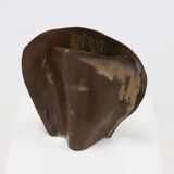 Studio Pottery Free Form Ceramic Glazed Vase 1960s