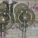 Chrome chandelier 70s