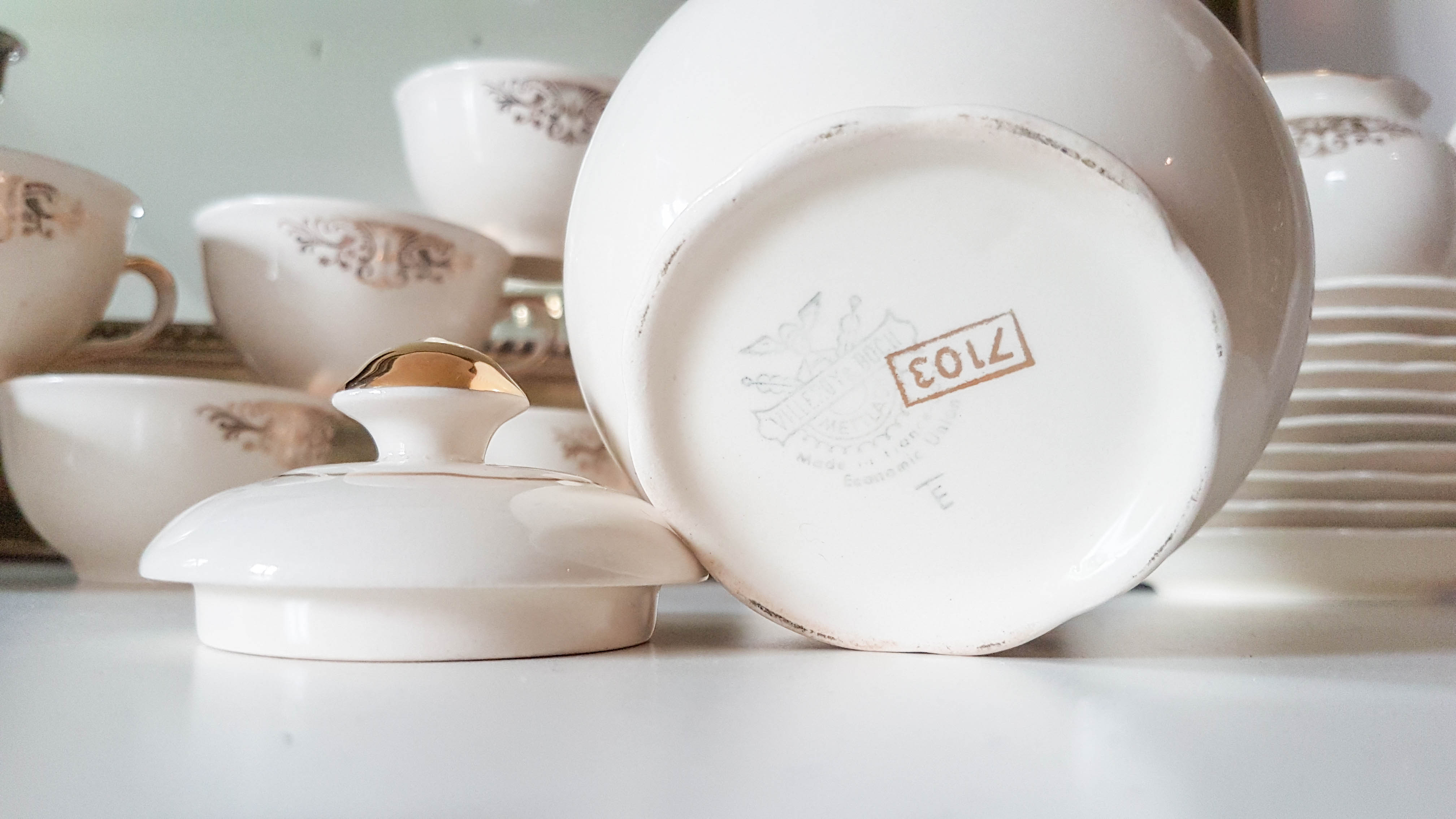 Villeroy Tea Service and Boch Coffee Service