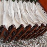 Folding accordion bed