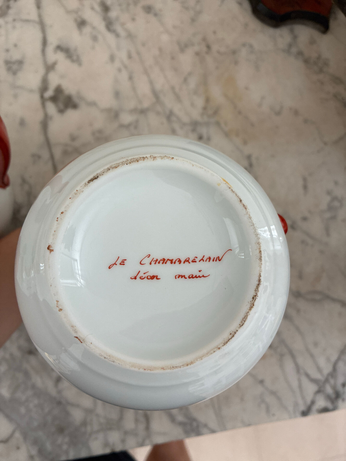 Tea service the Chambrelain