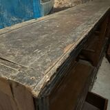 Store furniture, unique piece, for presentation of collections or transformed into a TV cabinet