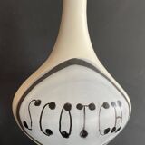 Large earthenware “Scotch” bottle by Roger Capron in Vallauris
