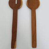 Wooden salad servers