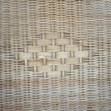 Vintage rattan bamboo rocking chair