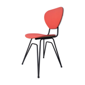 Chaise pieds eiffel vintage années 50