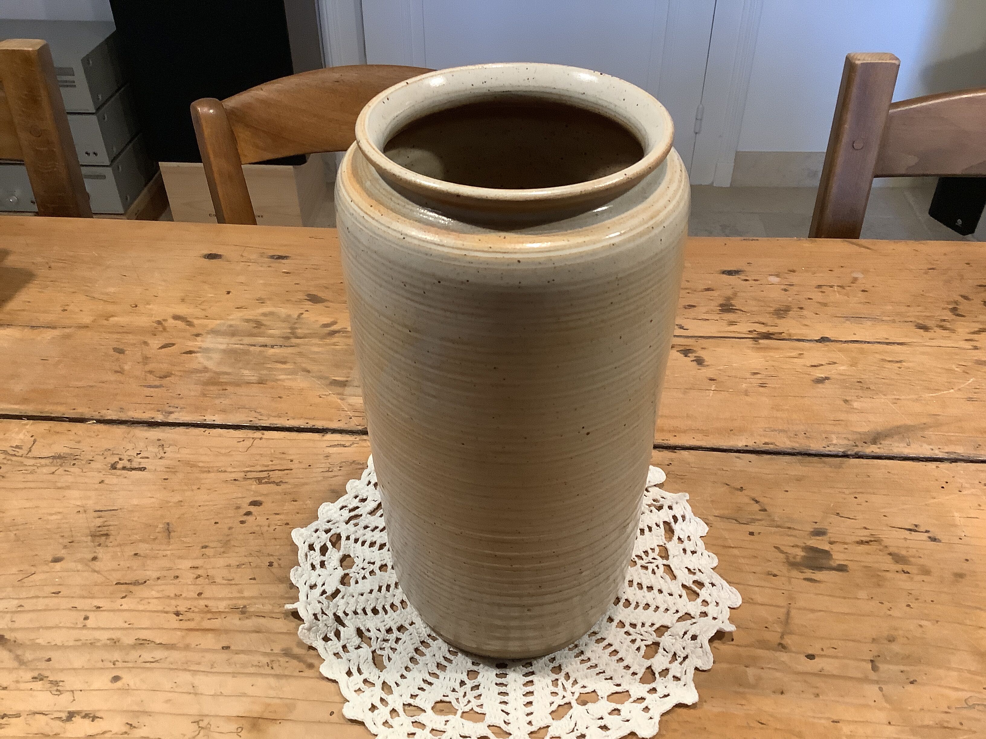 Sandstone vase