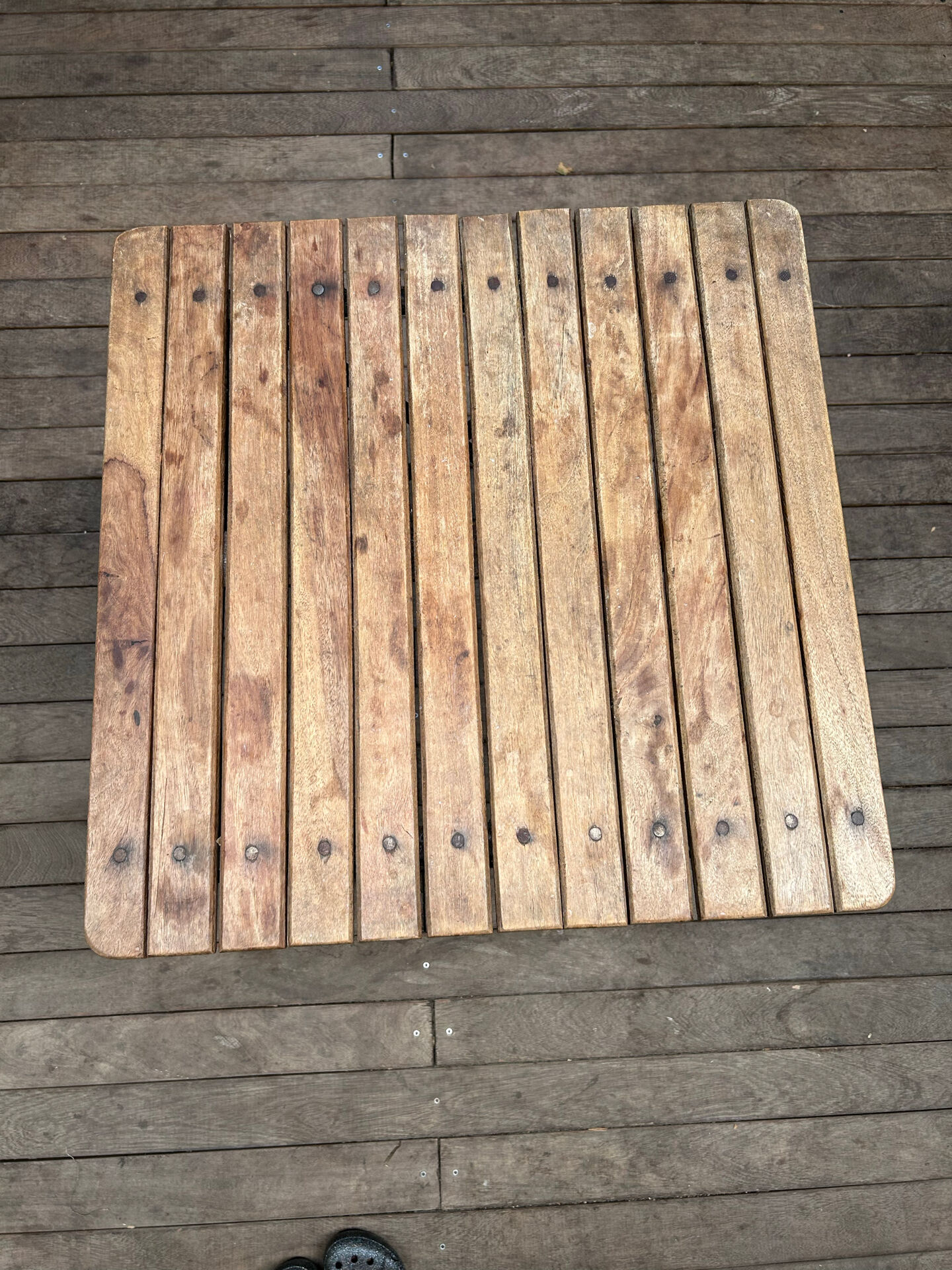 Small garden table
