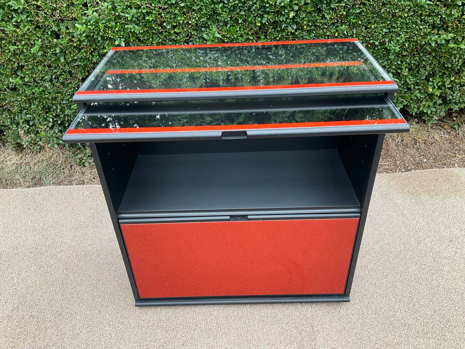 Ludovico Acerbis designer bar cabinet from the 80s