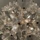 Murano Glass Flower Chandeliers by Paolo Venini for Veart, 1960s