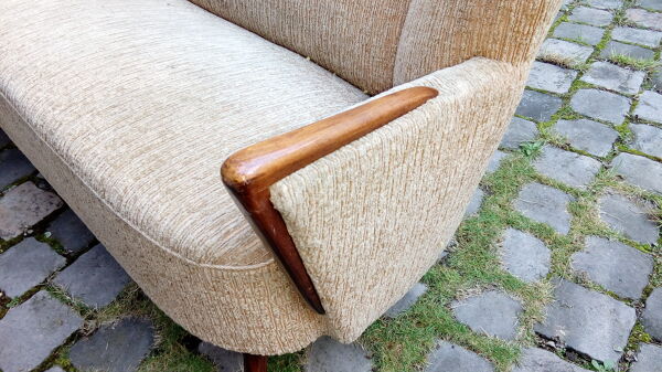 Set 1 canapé sofa scandinave 1 fauteuils Danois années 50 60