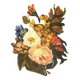 Colorful Flower Bouquet Oil on Canvas Still LIfe