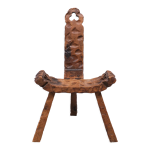 tabouret bas de trépied