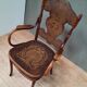 Curved wooden armchair Kohn
