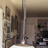 Molded glass pendant light