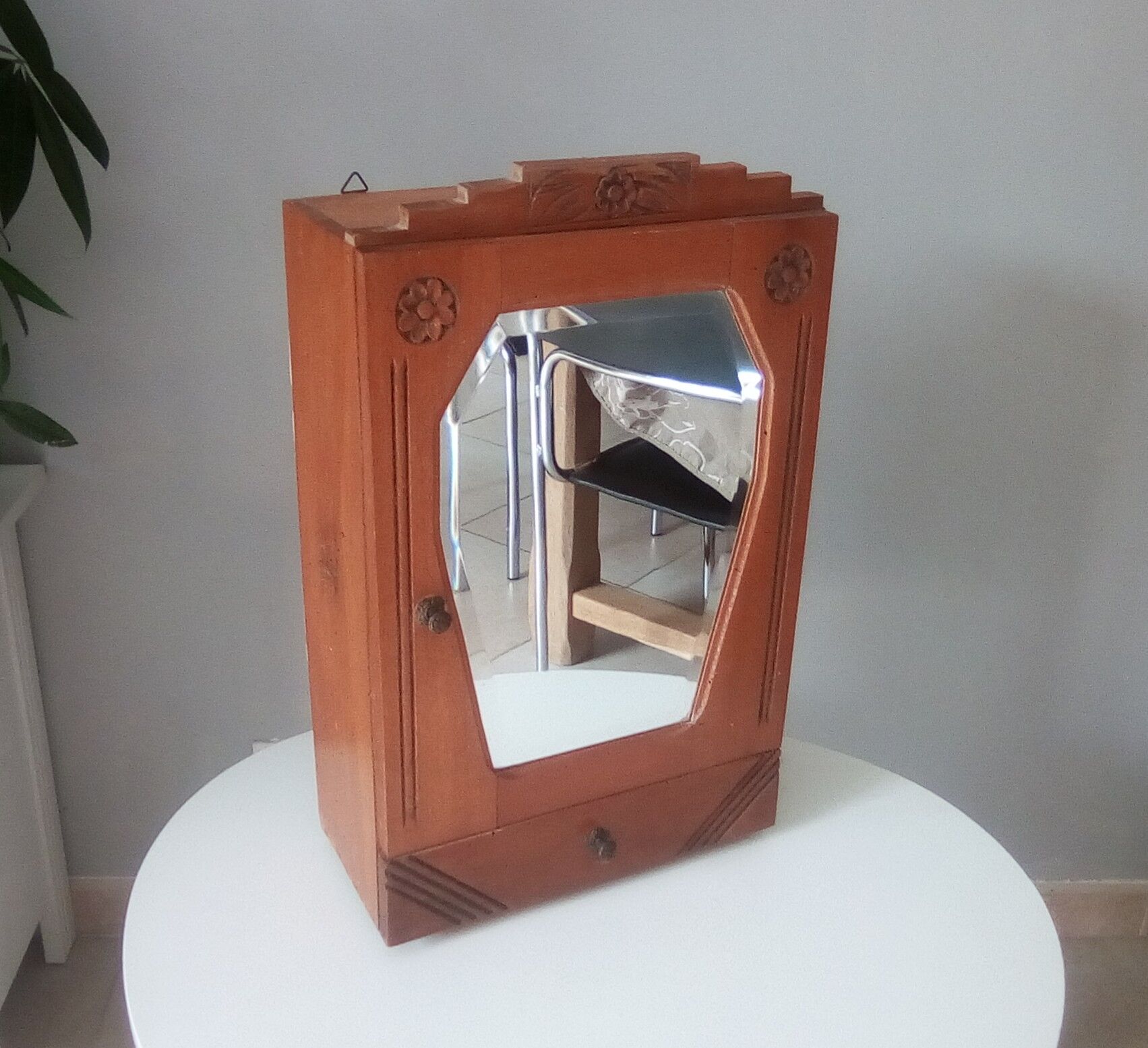 Vintage wall cabinet