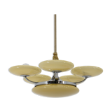 Large Elegant Art Deco Chandelier, 1930s