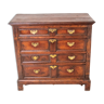 Antique queen anne early 18th century oak chest of drawers country house