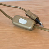 Marble and gold lamp