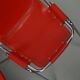 Set of Two Red Chairs by Dalvera for Les Arcs, 1960s