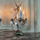 Pair of bronze and cut crystal girandoles circa 1900
