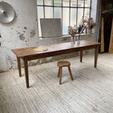 240 cm pine and oak farmhouse table