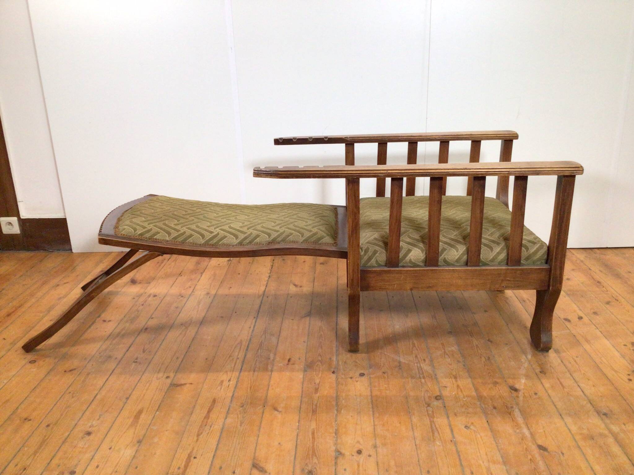 chaise longue vintage pour couple