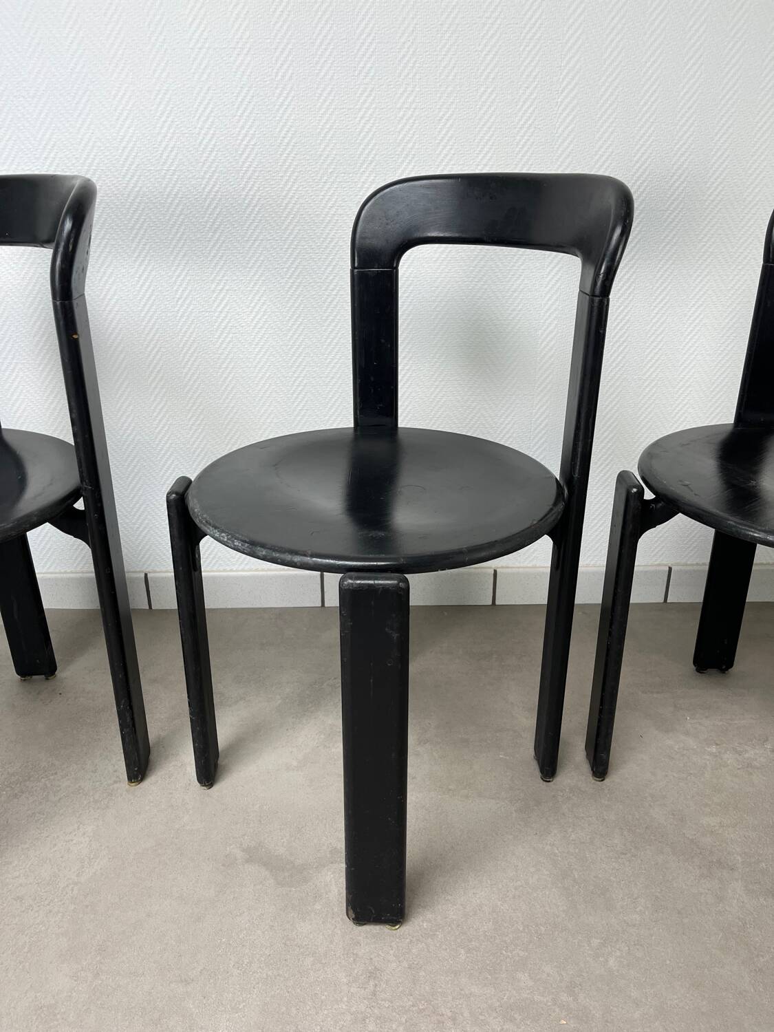 4 Bruno Rey 3300 chairs for Dietiker
