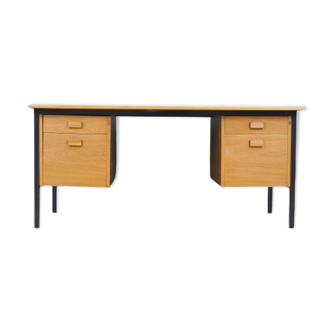 Ash desk, Danish design, 1980s, production: Labofa Møbler