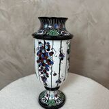 Art Deco vase signed