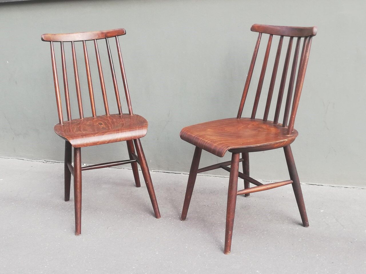 Ilmari Tapiovaara Fanett two chairs set