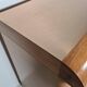Enfilade/Credenza in oak and brushed brass, Italy, 1970