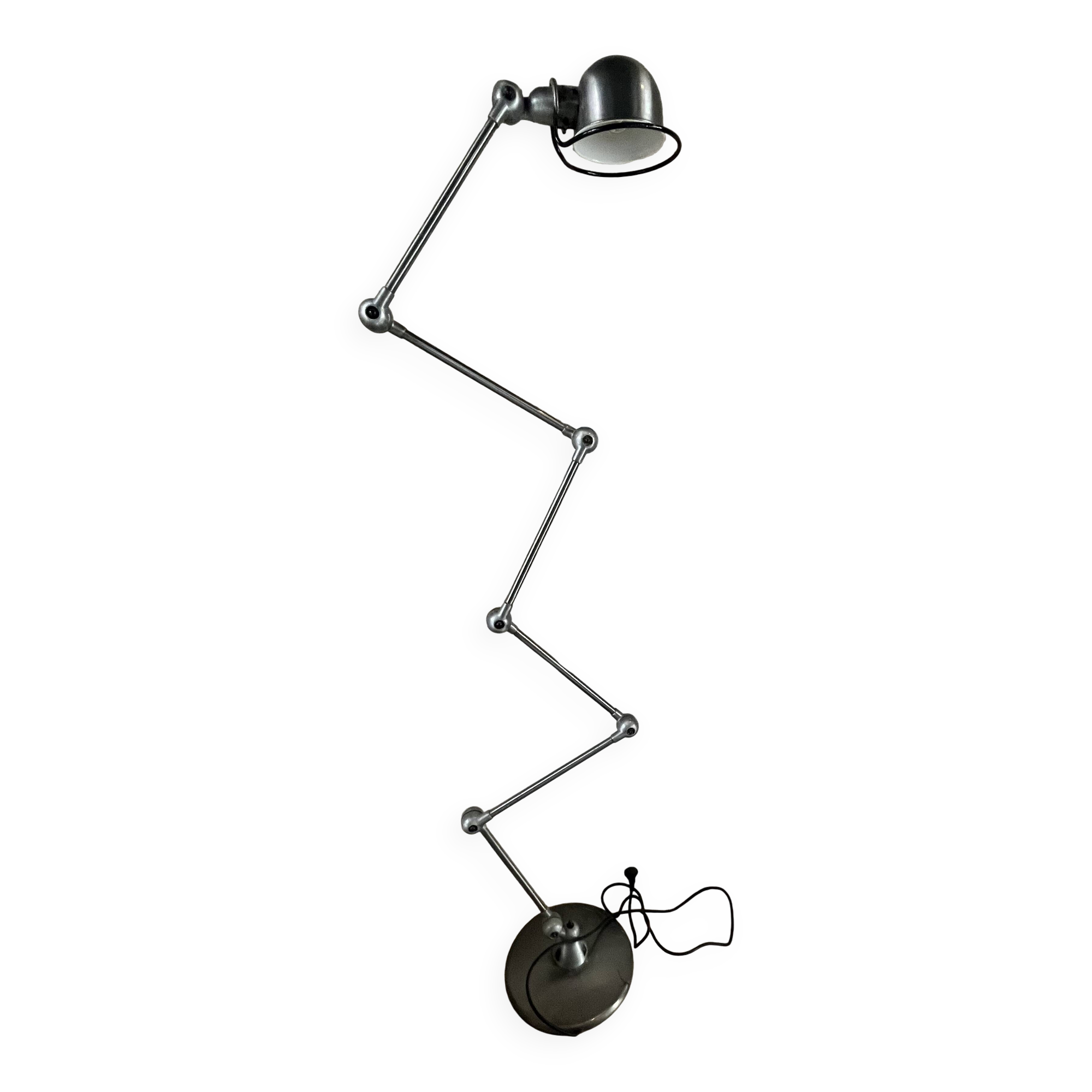 Zigzag Metal Loft Floor Lamp / 6 Arms - Max Height 240 cm