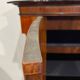 Biedermeier Armoire, Walnut Veneer, Full Columns, Austria/Vienna around 1825