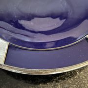 Plat marocain argenté