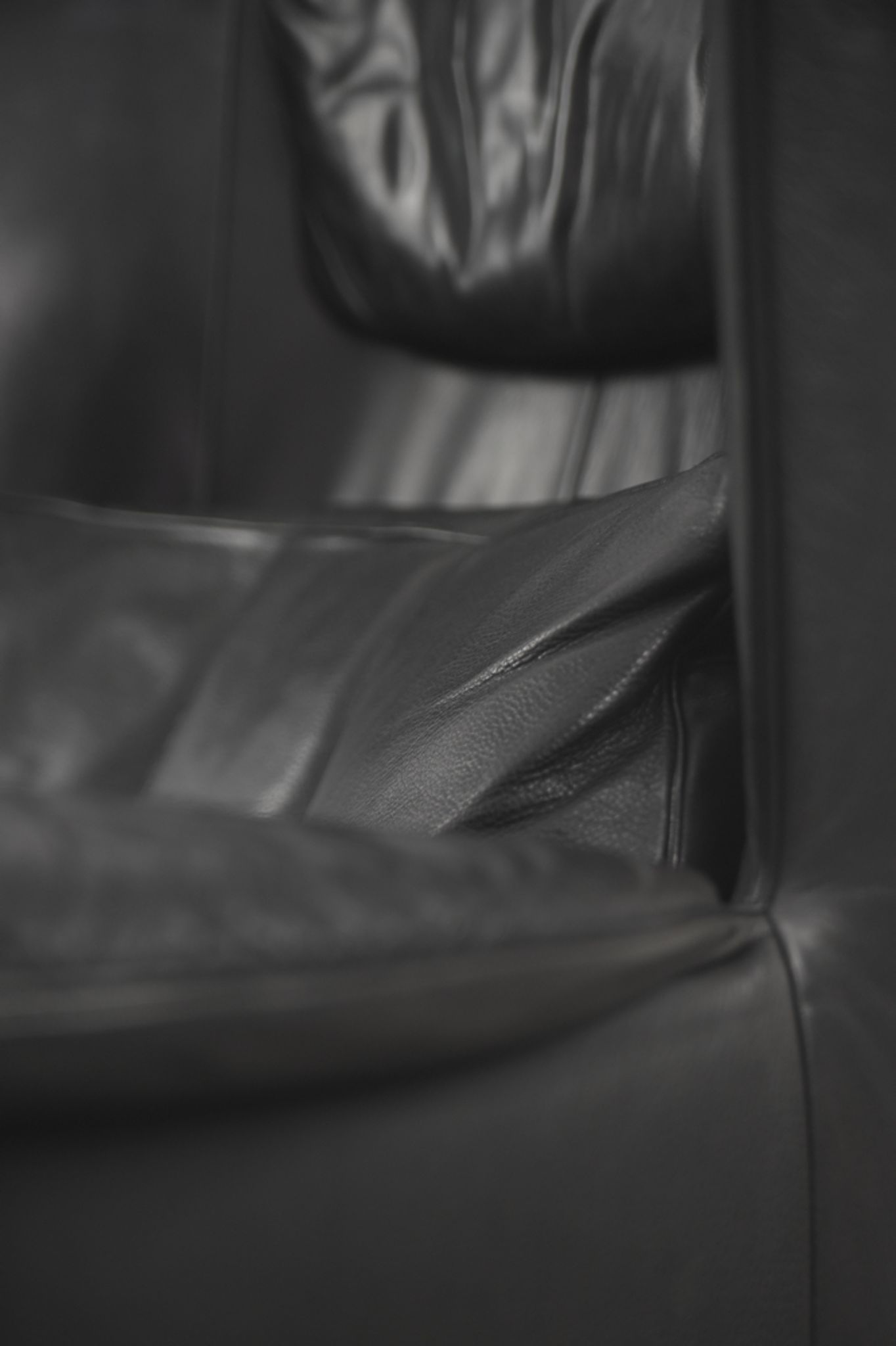 DS-23 leather lounge wing chair by Franz Josef Schulte for De Sede,1980