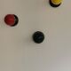 Hooks/coat rack colorful ball from the 50s