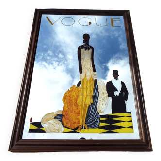 Miroir sérigraphié Vogue