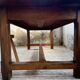 Rustic farmhouse table, solid oak, 2m