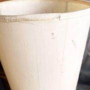 Lampadaire vintage cylindrique  – Années 70