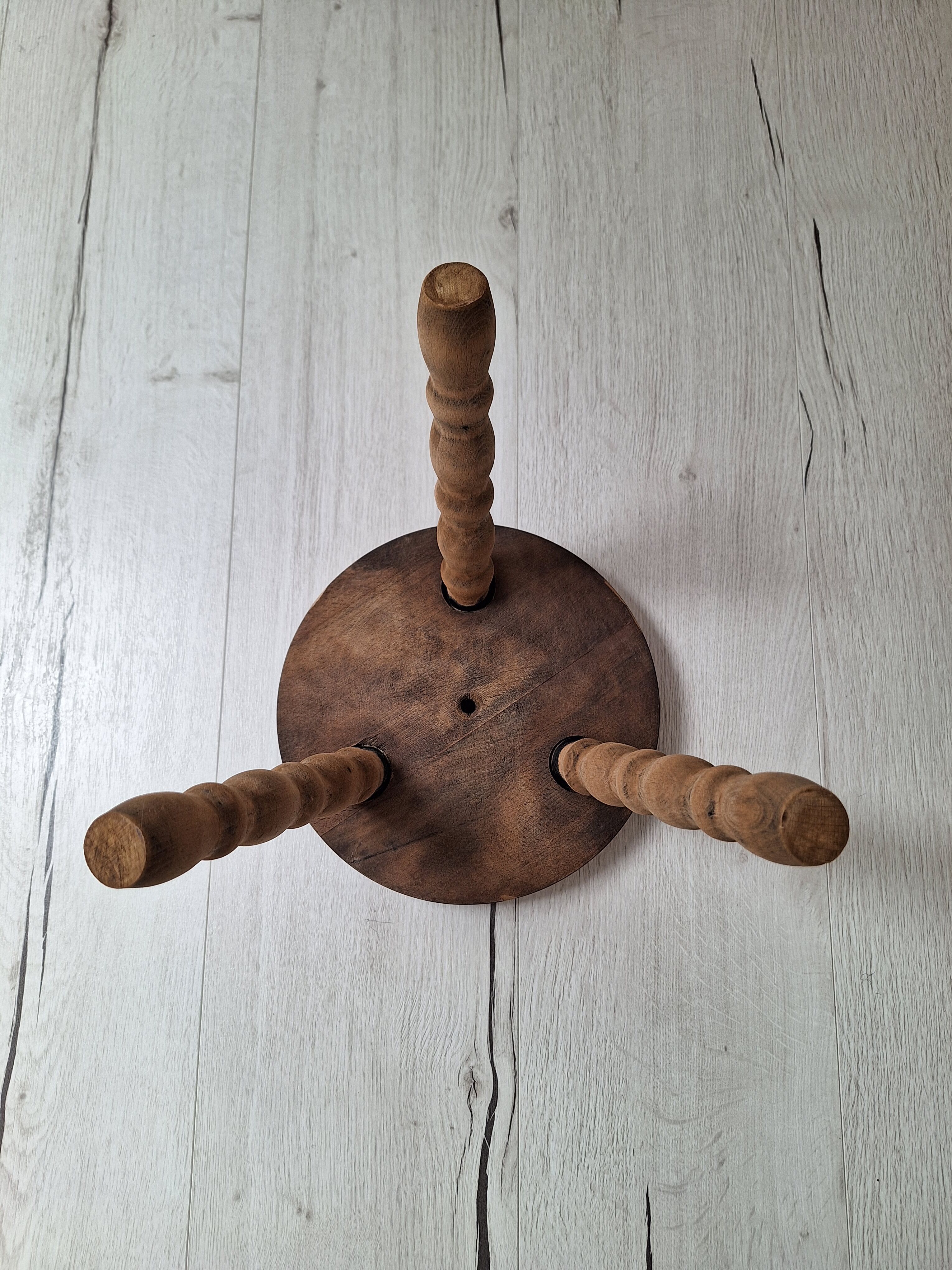 Vintage tripod stool