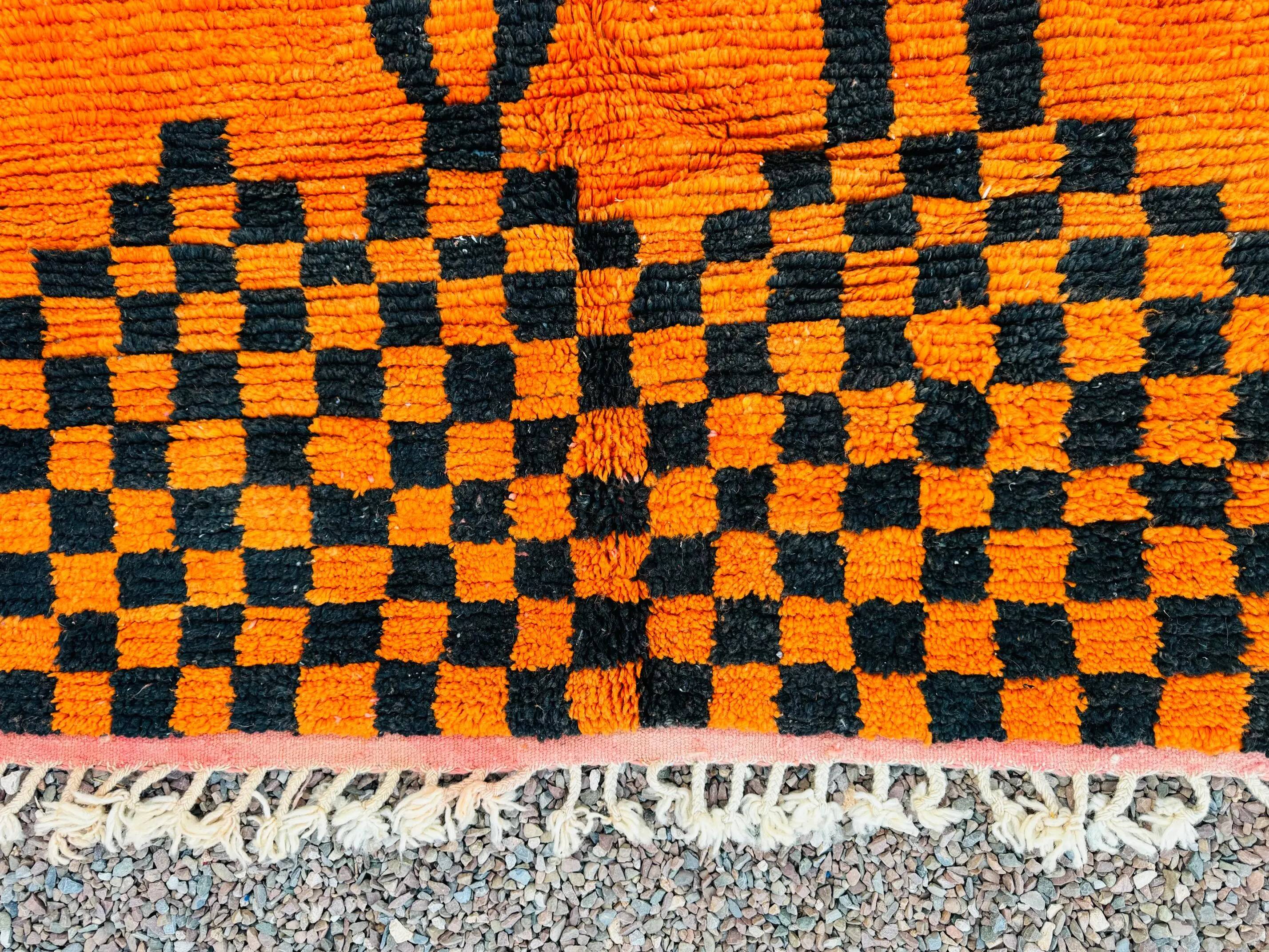 Natural handmade Moroccan rug 3 x 2 m