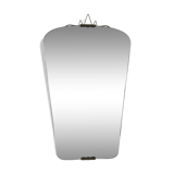 Mirror vintage with crown 53 x 33 cm