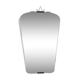 Mirror vintage with crown 53 x 33 cm