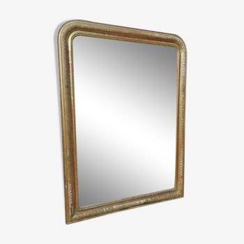 Ancient gilded mirror