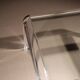 Square Lucite & Brass Coffee Table | Europe 1970s