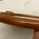 Vintage oval mirror in bamboo and rattan - 31x28cm