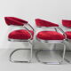 Set of 4 dining table chairs