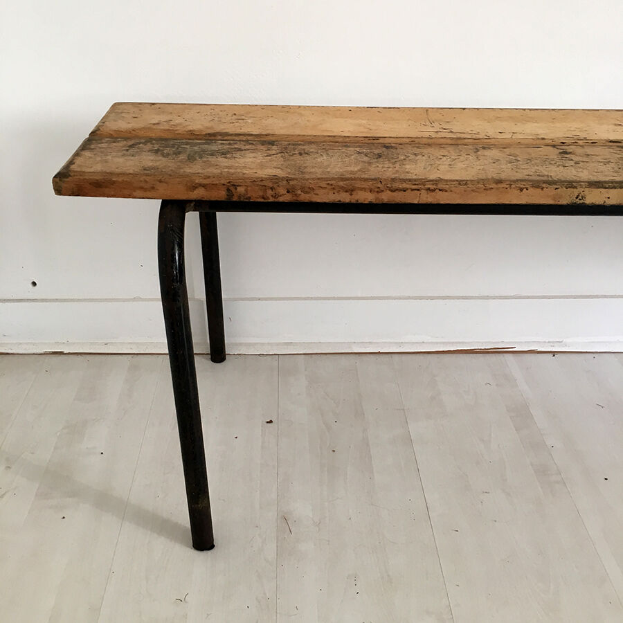School bench vintage 60
