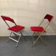 Duo of folding chairs